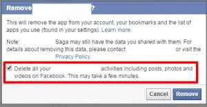حذف فيروسات الفيس بوك