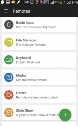 برنامج Unified Remote 4