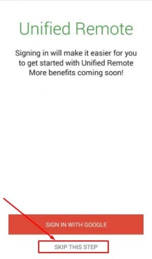 برنامج Unified Remote