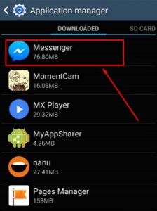 طريقة تسجيل الخروج من Facebook Messenger دون الحاجة إلي حذفه 3
