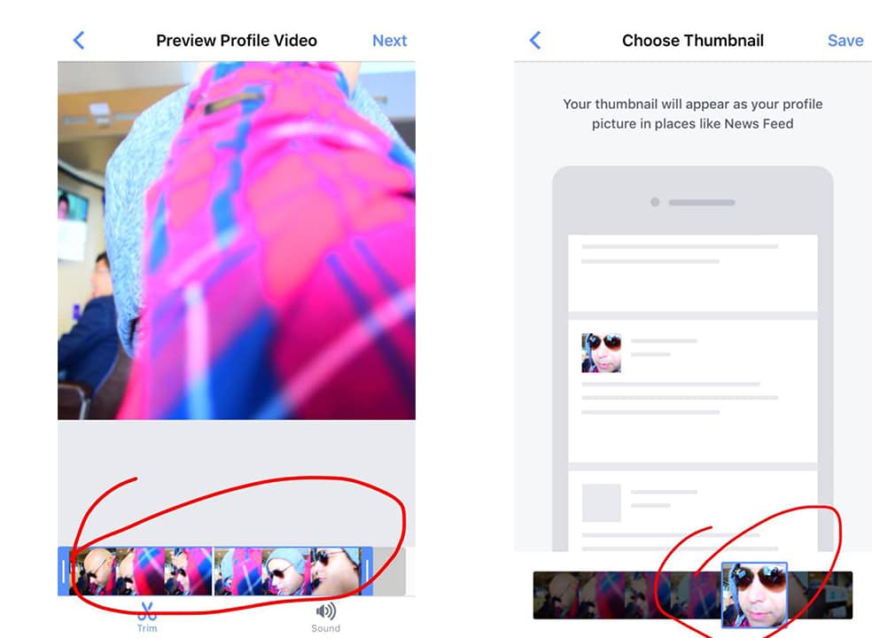 طريقة وضع فيديو للصورة الشخصية Profile Video على الفيسبوك 3