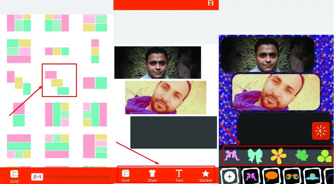 تطبيق لدمج الصور علي الاندرويد