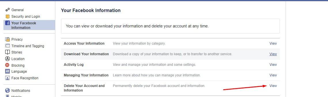 حذف حساب فيس بوك 2019 نهائيا من الكمبيوتر والهاتف بيت الكورسات