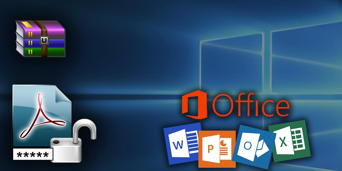 فتح ملف Word و RAR و PDF و Excel محمي بكلمة سر اون لاين