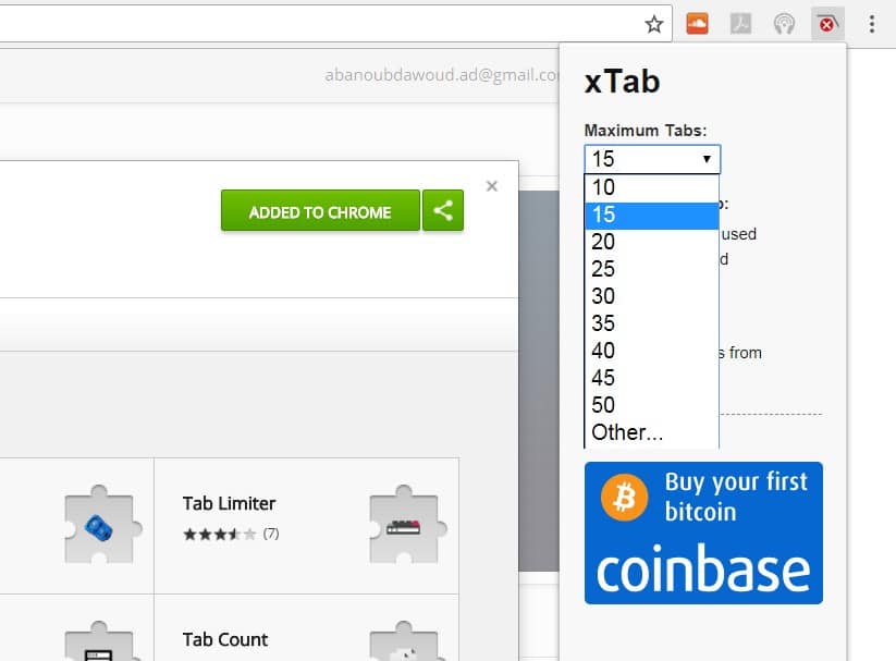 إضافة xTab التخلص من إعلانات النوافذ المنبثقة لجوجل كروم