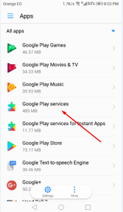 حل google play services updating