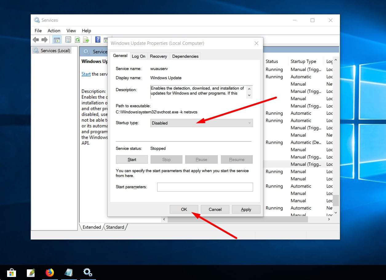 كيفية طريقة إيقاف تحديث ويندوز 10 بدون برامج