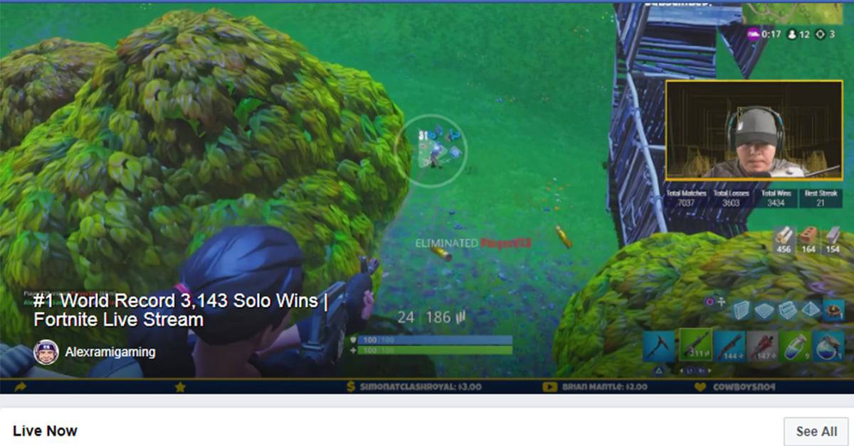 بث مباشر لألعاب الفيديو علي فيس بوك من خلال منصة FB Games الجديدة