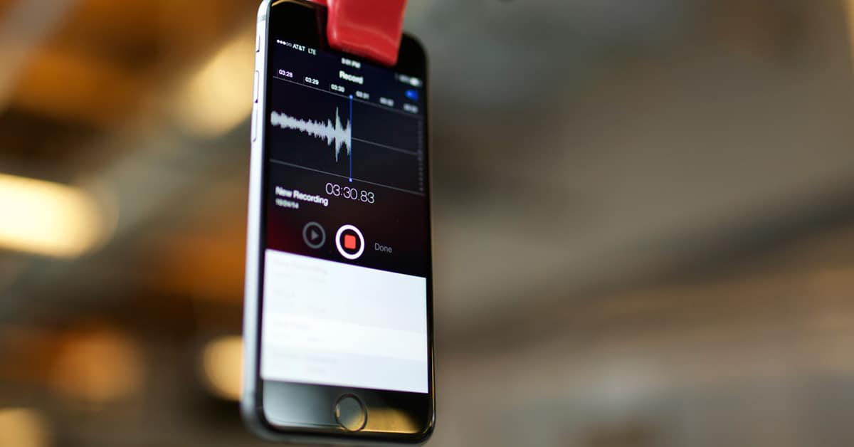 شرح وتحميل تطبيقات تسجيل الصوت للايفون والآيباد المجانية