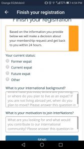 تنزيل تطبيق InterNations