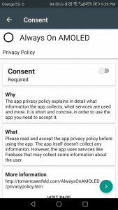 تحميل تطبيق Always On AMOLED