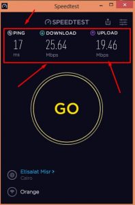 تنزيل برنامج لقياس سرعة النت للكمبيوتر