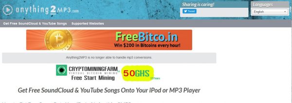 موقع Anything2mp3