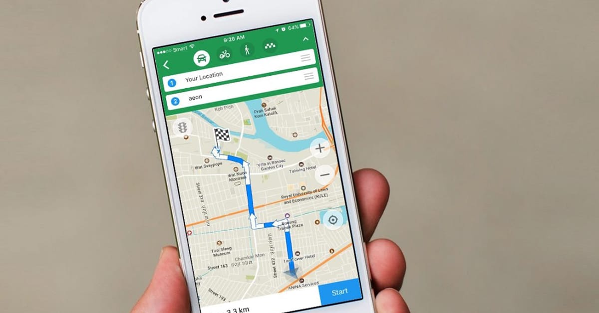 تحميل تطبيق خرائط بدون إنترنت للاندرويد وللايفون وشرح كيفية استخدامه