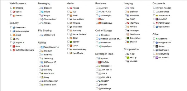 طريقة تثبيت جميع البرامج بعد تثبيت الويندوز