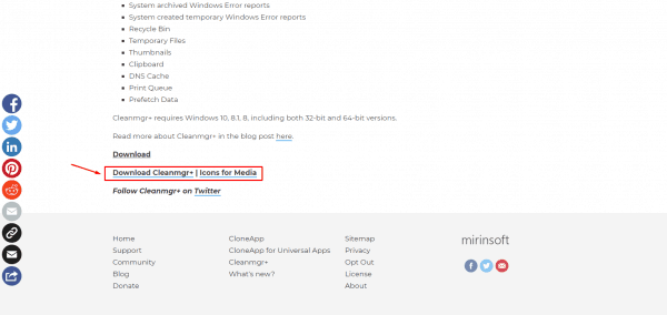 تحميل برنامج +Cleanmgr