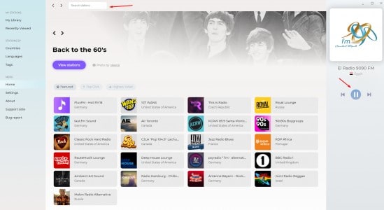 كيفية تشغيل جميع محطات الراديو العربية والإفريقية والعالمية