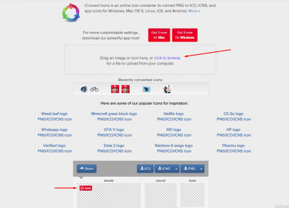 إنشاء أيقونات جديدة علي نظام الويندوز