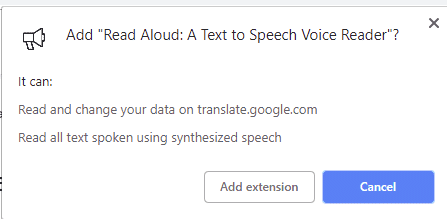 تحميل اضافة Read Aloud