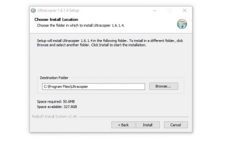 تسريع عملية نقل الفولدرات
