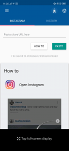 تطبيق Video downloader for intagram