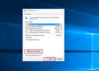 تنظيف الويندوز بدون برامج تنظيف الويندوز بدون برامج