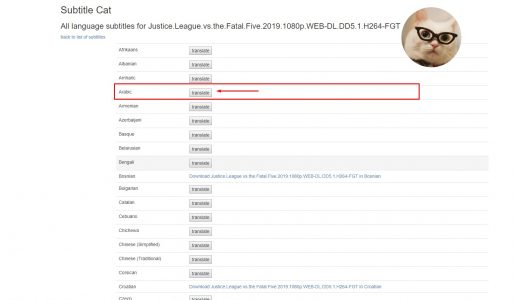 قم بترجمة الأفلام بسهولة