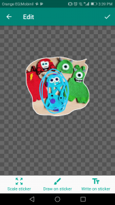 كيفية عمل ملصقات للواتس اب بالصور الشخصية