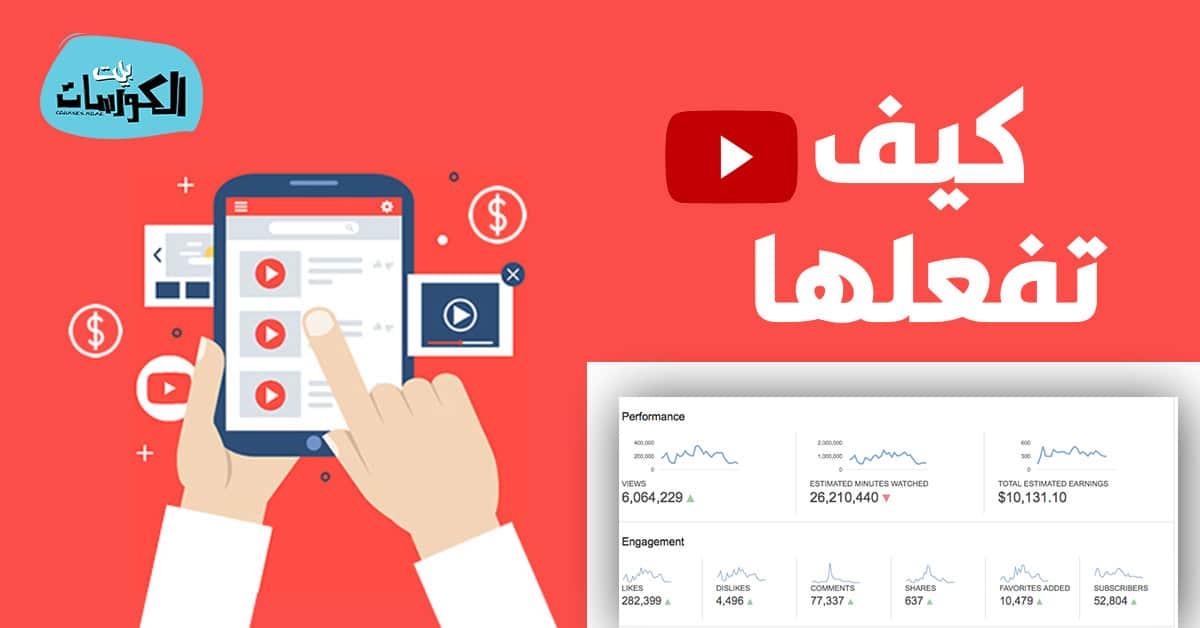 الربح من اليوتيوب