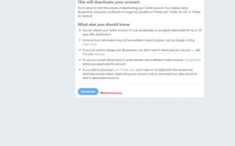 التوقف عن استخدام موقع تويتر لمدة
