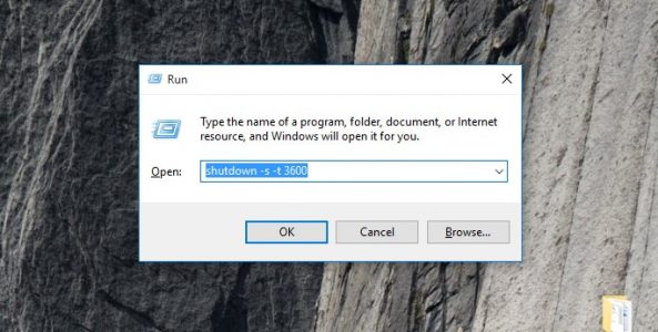 غلق الحاسوب تلقائياً
