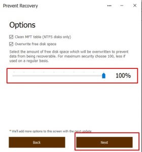 طريقة منع استعادة الملفات المحذوفة