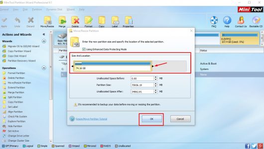 طريقة تقسيم الهارد
