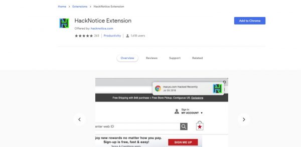 معرفة المواقع التي تم اختراقها