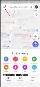 إشعارات Google Maps