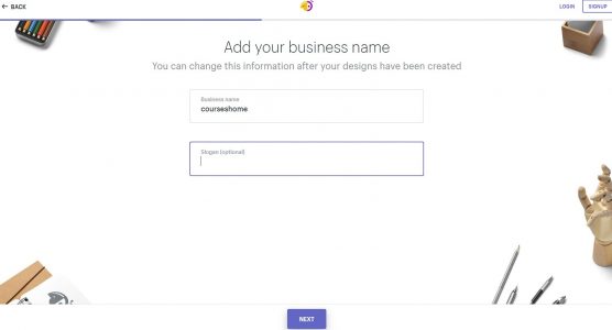 تصميم شعار اون لاين