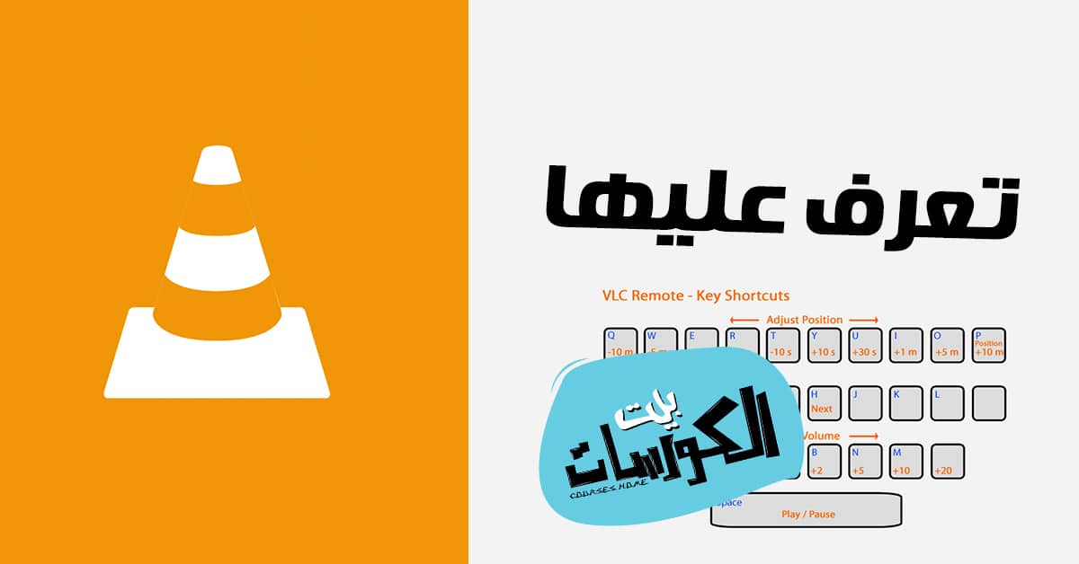 إختصارات VLC