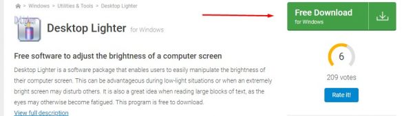 تحميل برنامج Desktop Lighter