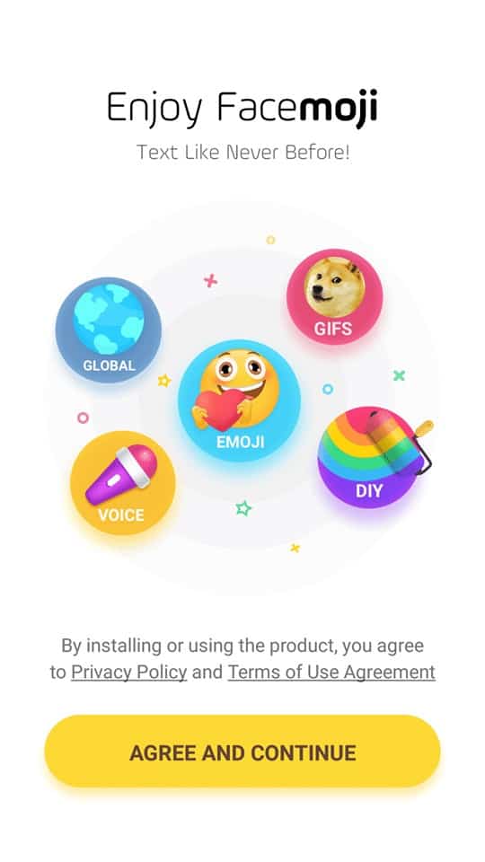 تحميل برنامج Sticker,Gif,Theme - Facemoji Emoji