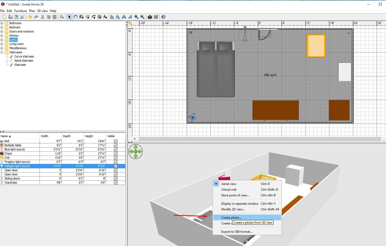 شرح وتحميل افضل برنامج تصميم منازل Sweet Home 3d لتصميم منزلك
