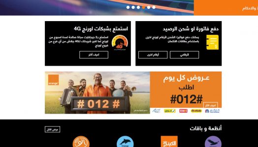شحن رصيد اورانج مصر بالفيزا