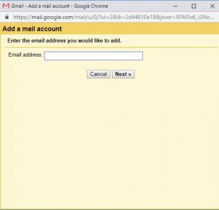 كيفية ربط الايميل بايميل اخر