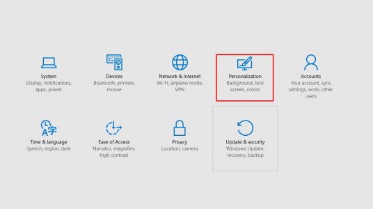طريقة تغيير شكل الايقونة على ويندوز 10