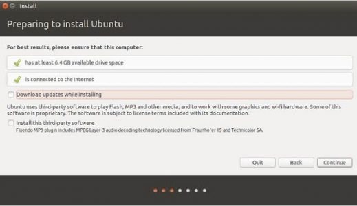طريقه تنصيب ubuntu