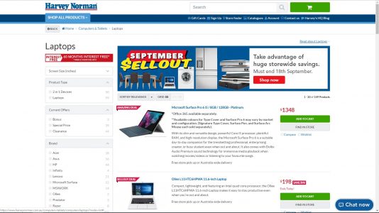 مقارنة بين اجهزة الكمبيوتر المحمول