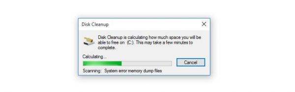 أداة Disk Cleanup
