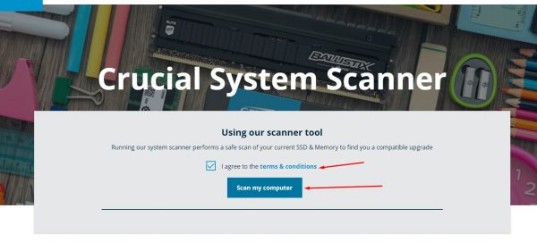 شرح موقع Crucial