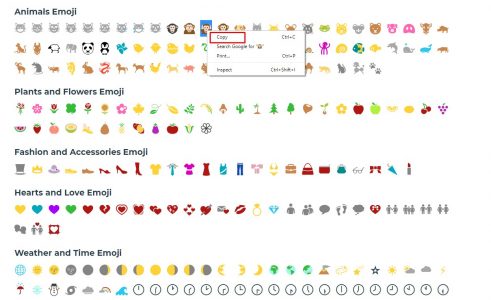 موقع Copy and Paste Emoji