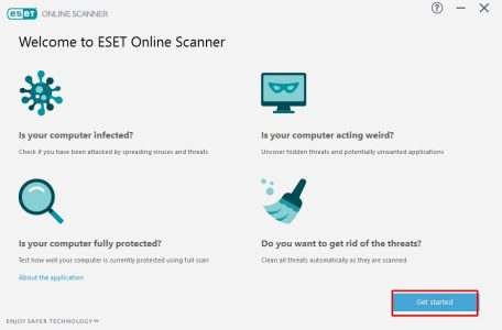 ESET Online Scanner