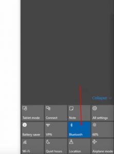 البلوتوث لا يظهر في ادارة الاجهزة